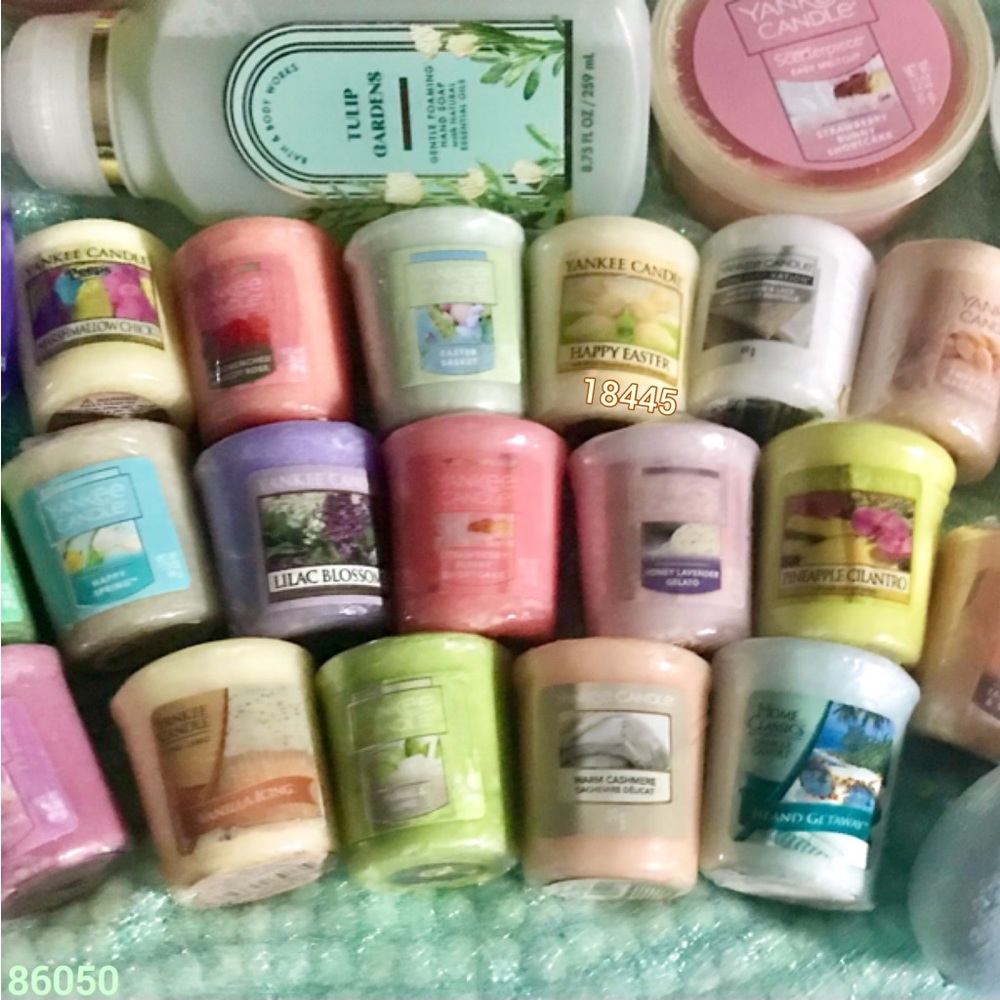 Huge Mystery Yankee Candle B&BW Assorted Mixed lot bundle spring easter